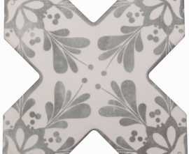 Декор Cevica Becolors Cross Dec. Stencil Grey 13.25х13.25