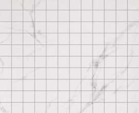Мозаика Casalgrande Padana 2705517 Marmoker Mosaico Statuario Grigio Lucido 2,3*2,3 30x30