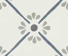 Керамогранит Harmony 37787 Provenza Blue Flower/22,3 22,3x22,3