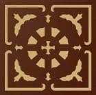 Декор Winckelmans 070N014D006 Enc14 Flow 06 (Rou, Cog) 7x7