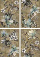 Керамогранит Dado Ceramica 303952 Fiore Oro Rett (4 pcs mix) 60x120