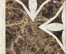 Декоративная вставка Marmocer PJD-SDPH106 106 Waterjet Border (Clover) 240x240