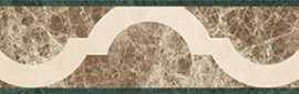 Бордюр Marmocer PJD-SDPH087 87 Waterjet Border (Baroque) 60x12