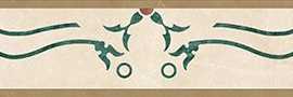 Бордюр Marmocer PJD-SDPH071 71 Waterjet Border (Cullinan) 80x24