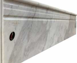Плинтус Marmocer PJG-DJX037-ABS 37 Skirting Diana White 60x15