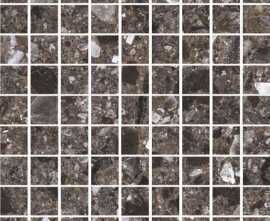 Мозаика Kerranova K-333/MR/m01 Terrazzo Dark Grey 300x300x9