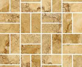 Мозаика Kerranova K-4002/SR/m12 Shakespeare Beige Brown 245x245х9