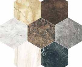 Керамогранит Unica Color esagono 35*40