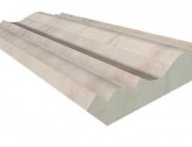 Бордюр Marmocer PJG-YXXT027-AEBS 27 Molding Diana White 120x17