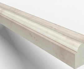 Бордюр Marmocer PJG-YXXT036-AEBS 36 Molding Diana White 120x5