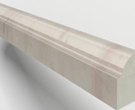 Бордюр Marmocer PJG-YXXT007-AEBS 07 Molding Diana White 120x4