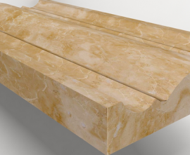 Бордюр Marmocer PJG-YXXT037-NT-1 37 Molding Latte 240x15