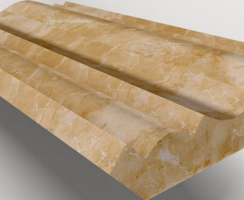 Бордюр Marmocer PJG-YXXT027-NT-1 27 Molding Latte 240x17