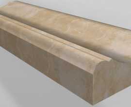 Бордюр Marmocer PJG-YXXT001-NT-1 01 Molding Latte 240x10