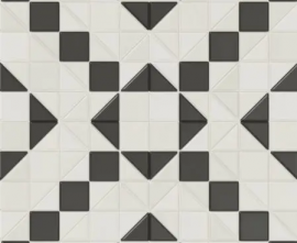 Керамогранит Wow 130014 Tesserae Like B&W 28x28
