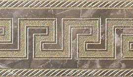 Бордюр Versace 240206 MARBLE FASCIA GRECA GRIGIO SAB 11,5x58,5