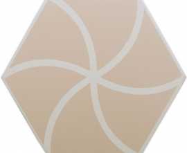 Керамогранит DNA Tiles 127010 FANCY WAVES CAFE R10 20x23