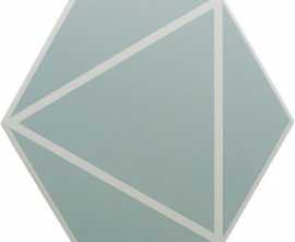 Керамогранит DNA Tiles 127016 FANCY LINES BLUE R10 20x23