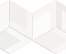 Декор Wow Flow Diamond Decor White 14x24