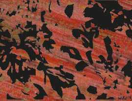 Декор Brennero Lacche Flower Rosso 15*60