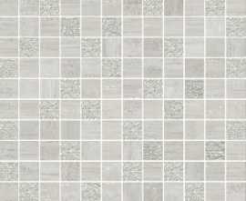 Декор Brennero Mosaico Lux Mix Quadretti Grigio 30x30