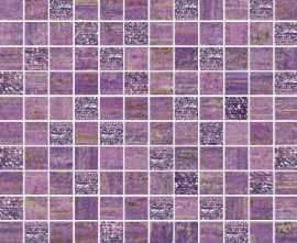 Декор Brennero Mosaico Lux Mix Quadretti Ametista 30x30