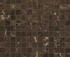 Декор Caesar Anima Dark Emperador Composizione F Lucidato 30*30