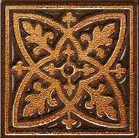 Freelite Decor Вставка Лиссабон шоколад 6х6