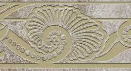 Бордюр Gardenia Orchidea 76032 FASCIA SABBIATA GRIGIO 10x40