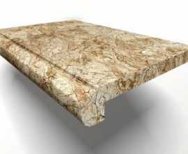 Ступень Marmocer MB001-GOLD	Desert Gold Solid 100x30
