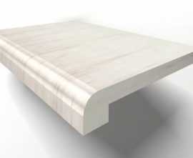Ступень Marmocer MB006-AEBS	Diana White Solid Mb006 100x30