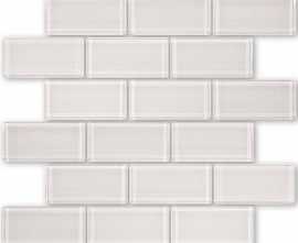 Мозаика Caramelle Mosaic Mattoni Bianchi 50x100 300x300