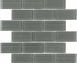 Мозаика Caramelle Mosaic Impressioni Mattoni Grigio 50x100 300x300
