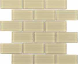 Мозаика Caramelle Mosaic Impressioni Mattoni Crema 50x100 300x300