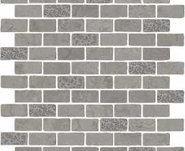 Мозаика Kerama Marazzi MBD010 Про Лаймстоун Антика 2 мозаичный серый матовый 32х30