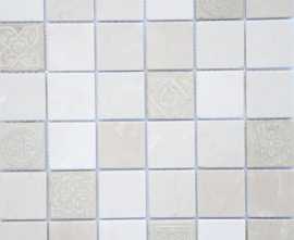 Мозаика Caramelle Mosaic Art Botticino MAT 48x48x8 300x300x8