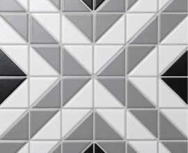 Мозаика StarMosaic Albion Cube Grey 27.5х27.5