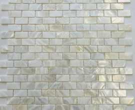 Pixmosaic PIX754 Мозаика из натурального перламутра 15x30 285х295x2