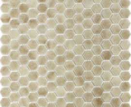 Мозаика Natural STP-BG011-HEX стекло (25) 300х300