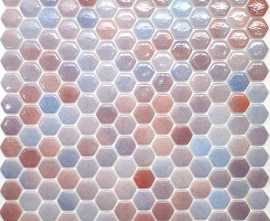 Мозаика Natural STP-RD002-HEX стекло (25) 300х300