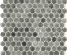Мозаика Natural STP-GR012-HEX стекло (25) 300х300