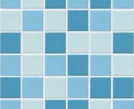 Мозаика Serapool 80051.3H Mosaic Blue-Light Blue-Aqua Blue 5x5 30x30