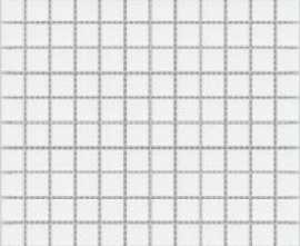 Мозаика Serapool 80013 Mosaic White 2,5x2,5 30x30