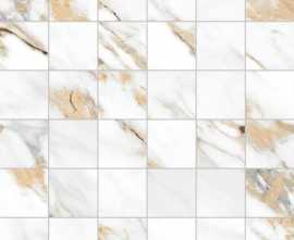 Мозаика INTER GRES IGMG30001 CALACATTA GOLD Серый 30x30