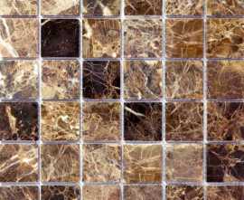 Natural 7M022-48P (Emperador Dark) мозаика Мрамор 48х48 305х305