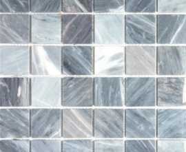 Natural 7M033-48P (Bardiglio Nuvolato) мозаика Мрамор 48x48 305х305