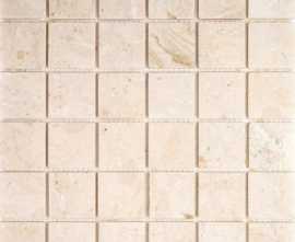Мозаика Natural 7M030-48P (Crema Marfil Extra) Мрамор 48х48 305х305