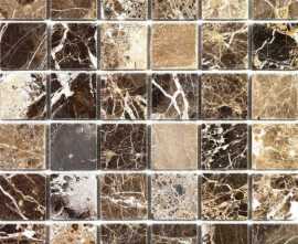 Natural 7M022-48T (Emperador Dark) мозаика Мрамор 48х48 305х305