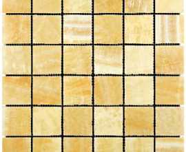 Мозаика Natural 7M073-48P Onyx Yellow 48x48 305х305