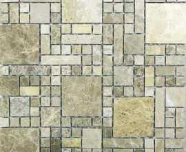 Мозаика Bonaparte Tetris из натурального камня 305*305